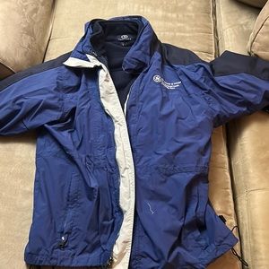 Winter, 2 layer coat with outer shell and inner fleece